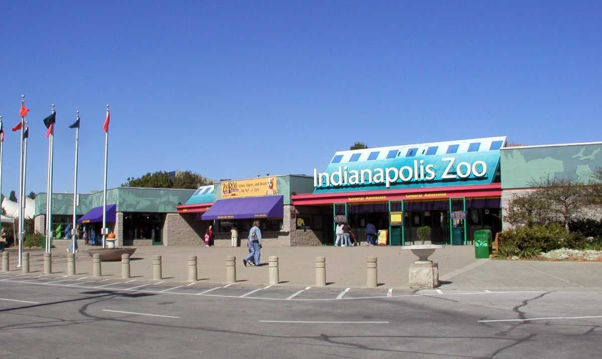 Indianapolis Zoo Entrance