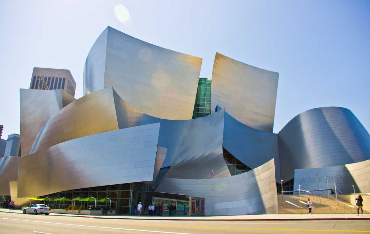 Facade of the Walt Disney Concert Hall