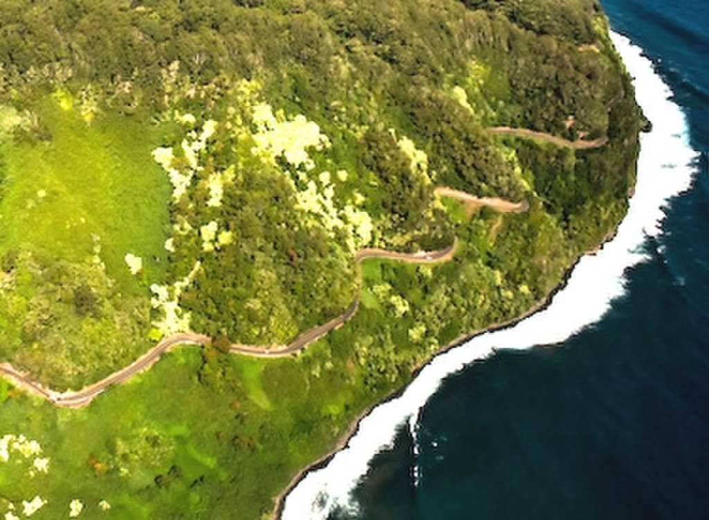 Hana highway drive travel image