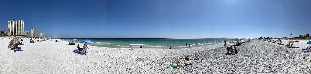 Pensacola Beach in 2022