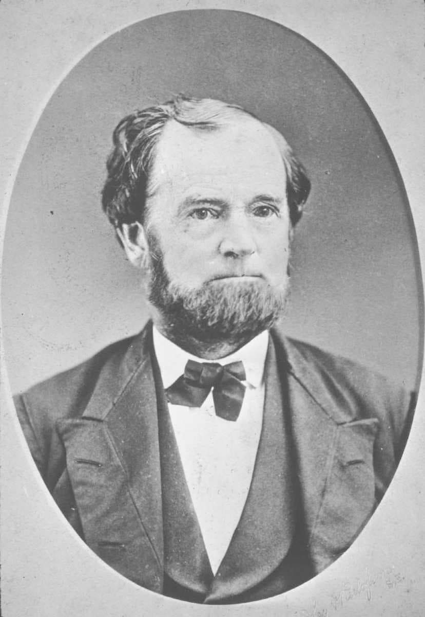 Namesake of Horton Plaza, Alonzo Horton developed New Town which became Downtown San Diego.