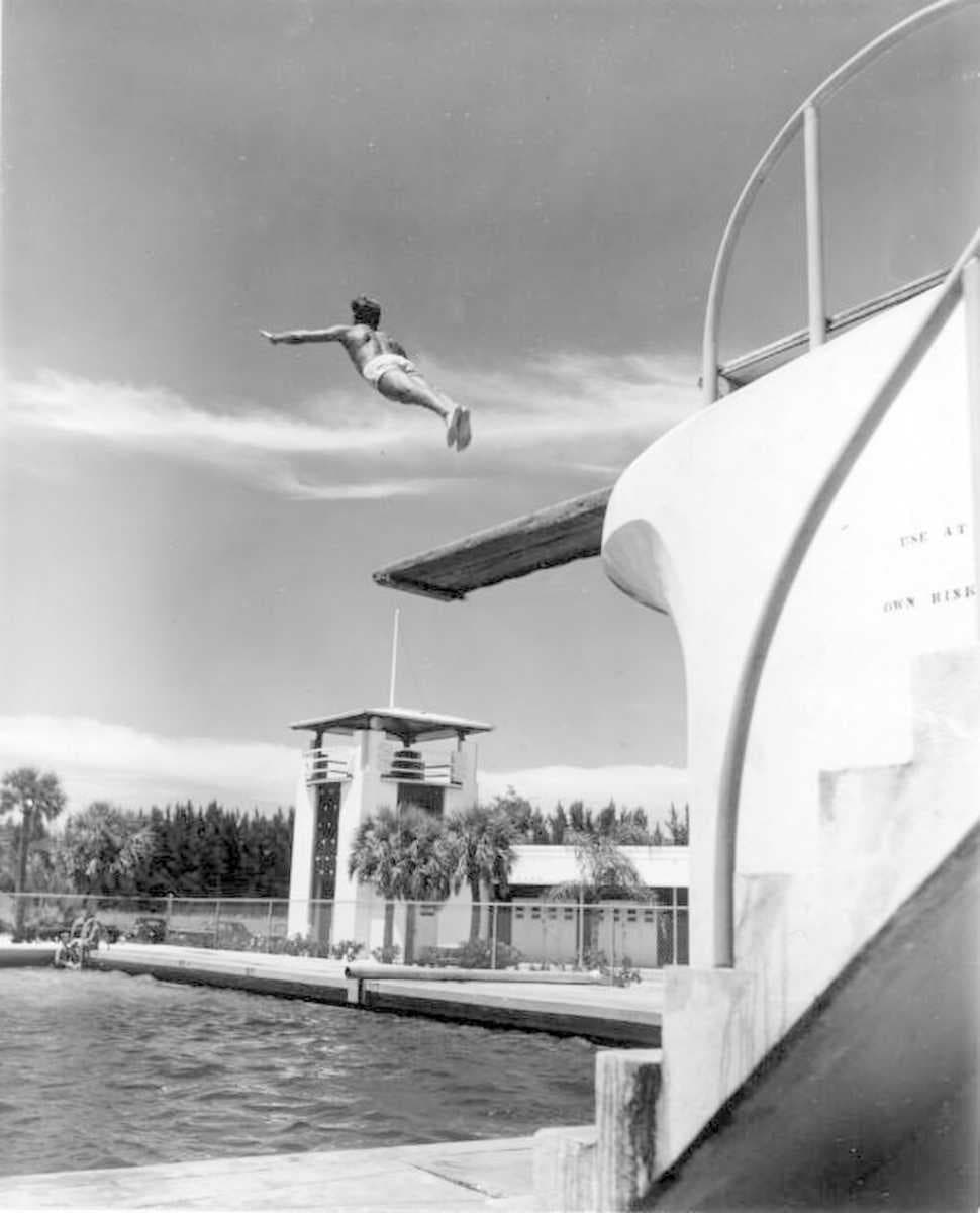 Lido Beach Pool in Sarasota, 1946