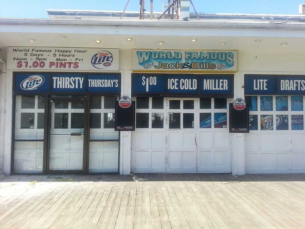 Jack & Bill's Bar, a landmark watering hole in Seaside Heights.