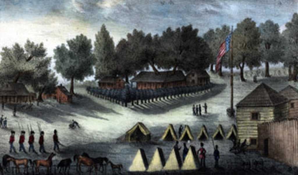 Fort Brooke circa 1840