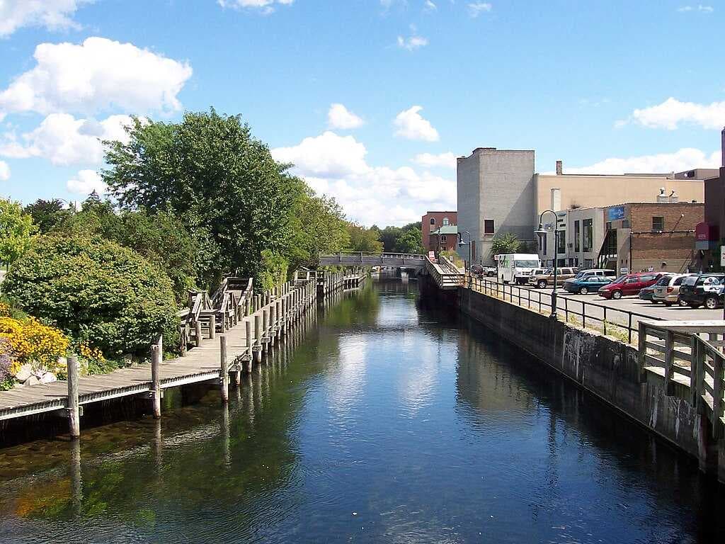 Boardman River between downtown Traverse City and Grand Traverse Bay