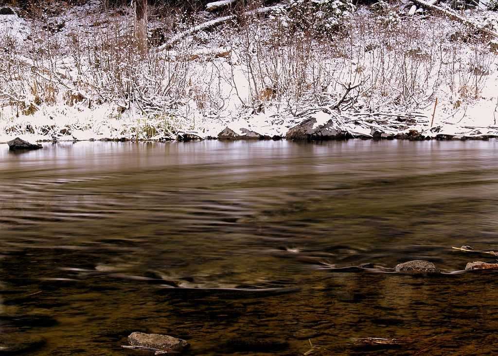 The Truckee River near Truckee, California.