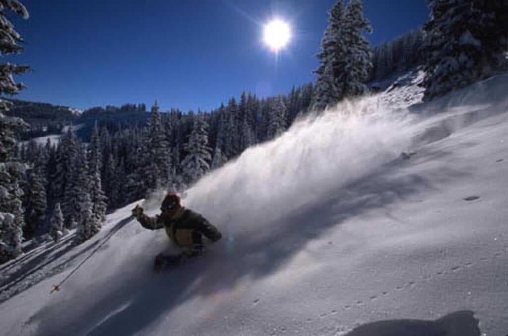 Blue Sky Basin in Vail Ski Resort.