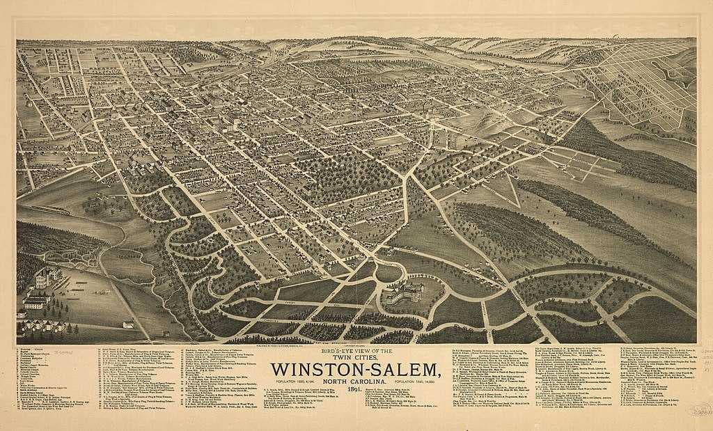 Winston-Salem, 1891