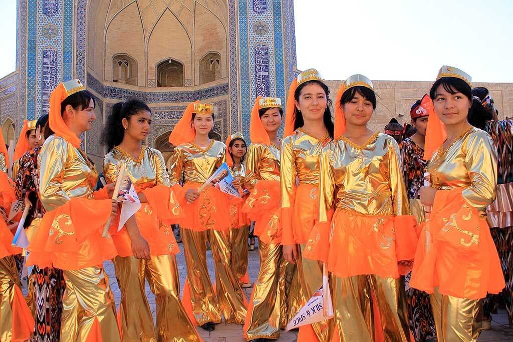 Uzbekistan, Bukhara, Spices and silk festival