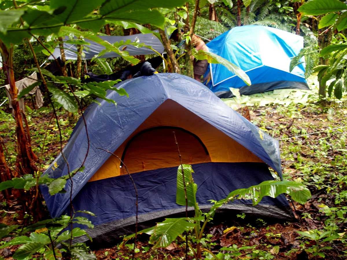Camping in Bach Ma National Park
