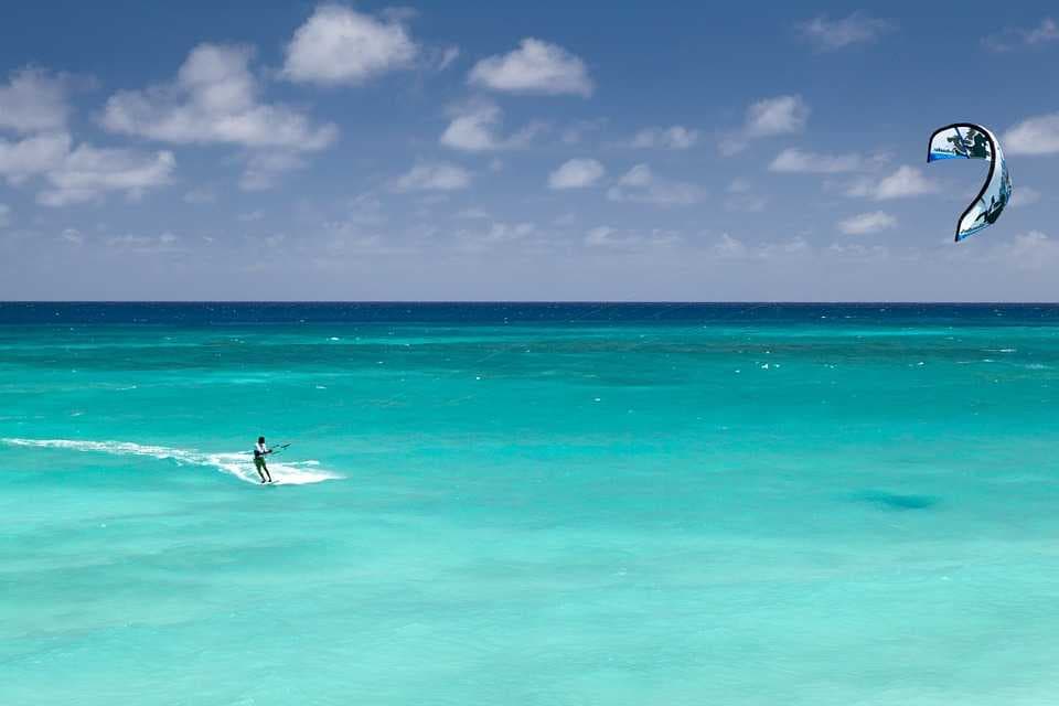 Kitesurfing in Mui Ne travel image